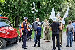 Сотрудники Управления по СВАО Департамента ГОЧСиПБ обеспечили пожарную безопасность в праздничные дни
