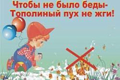 Соблюдайте правила пожарной безопасности в весенне-летний период